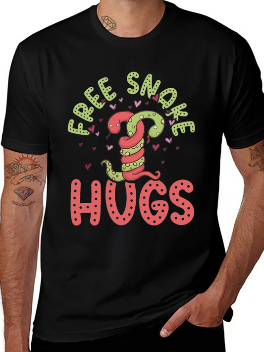 Free Snake Hugs T-Shirt - Graphic Tee