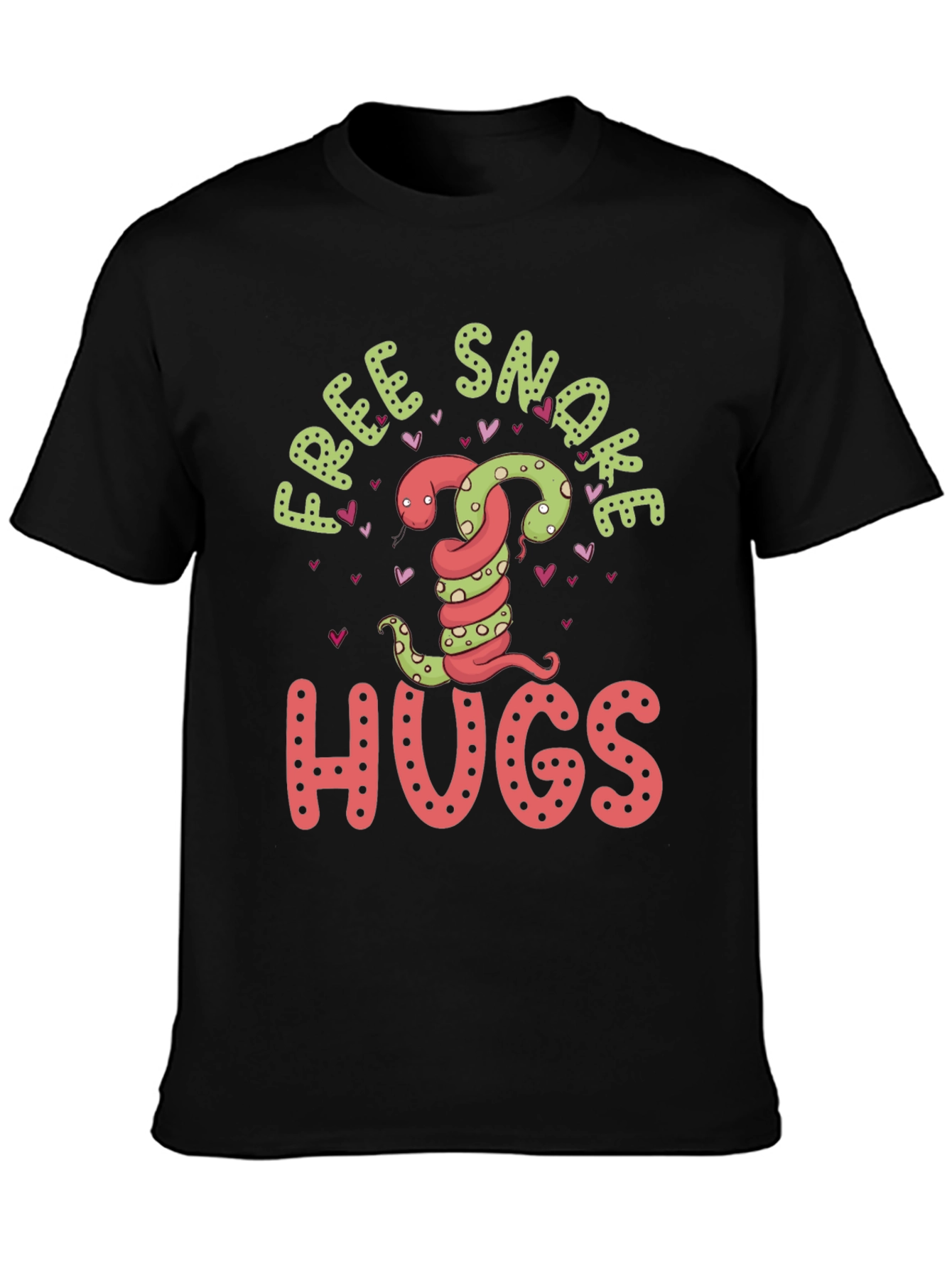Free Snake Hugs T-Shirt - Graphic Tee