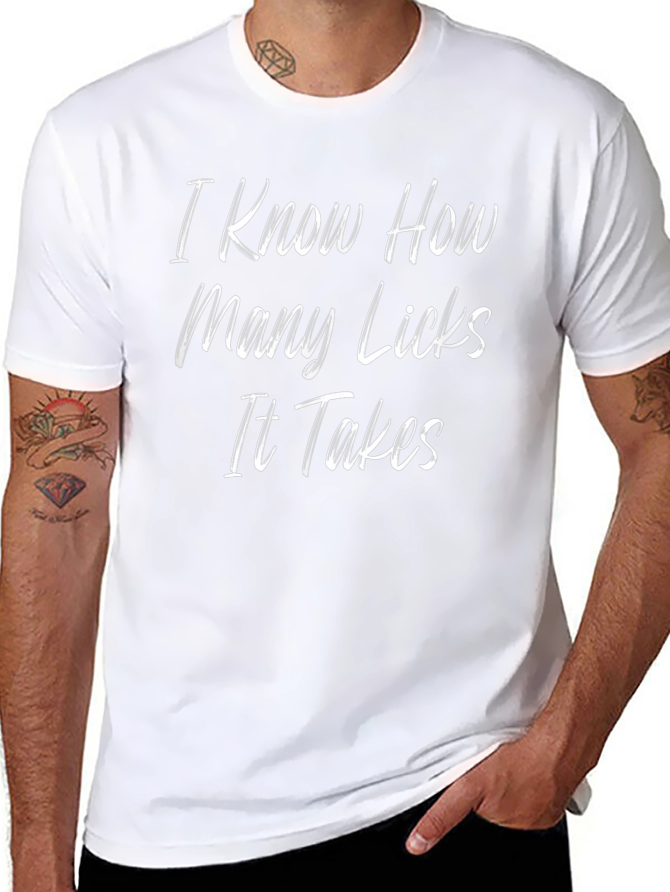 I Know How Many Licks Graphic Tee