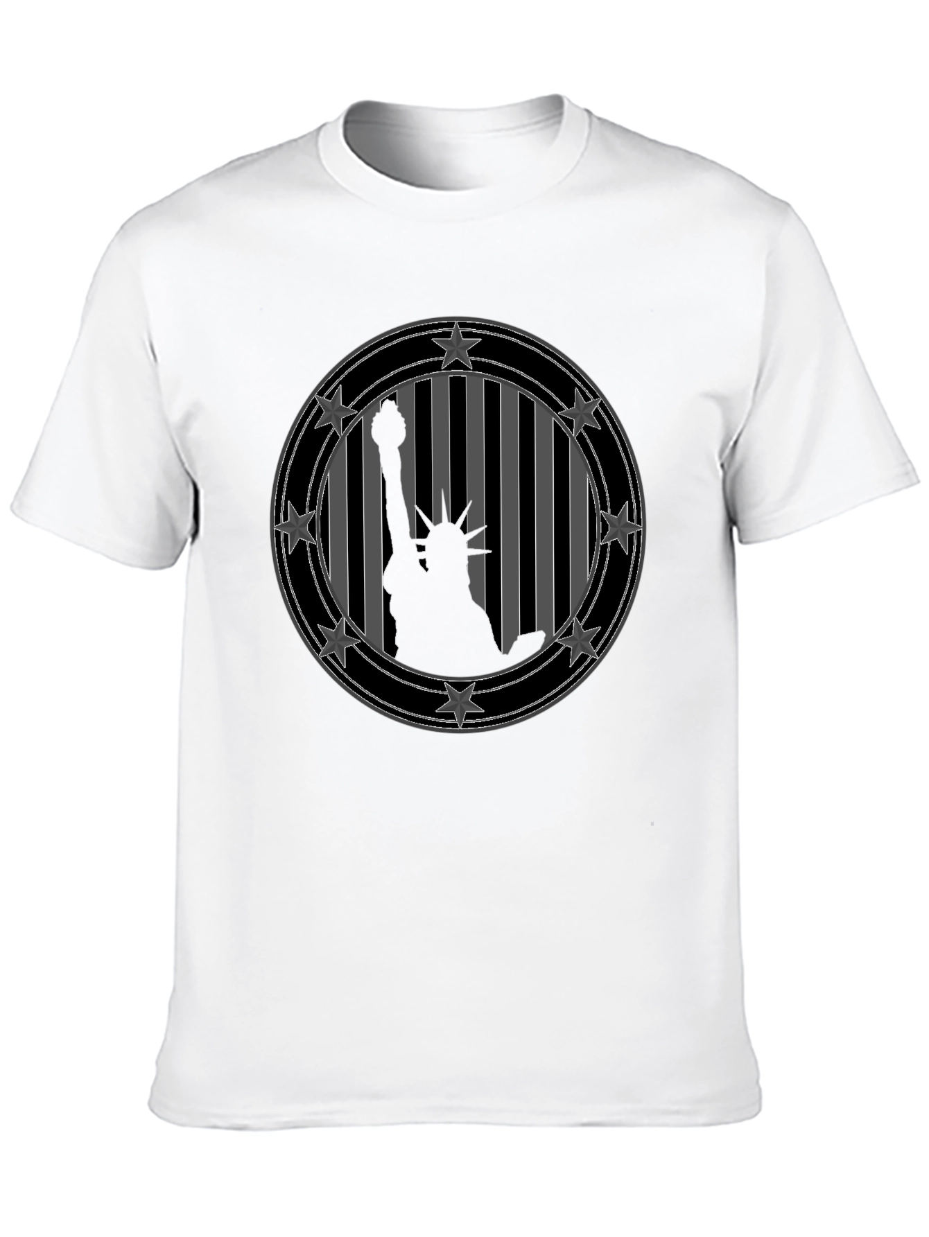 Statue of Liberty Graphic Tee - Patriotic Style