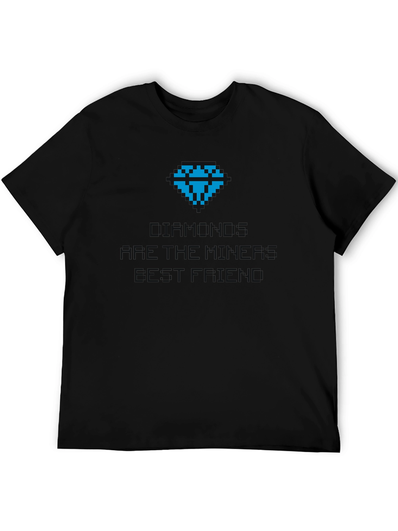 Diamonds Miners Friend Black Graphic Tee