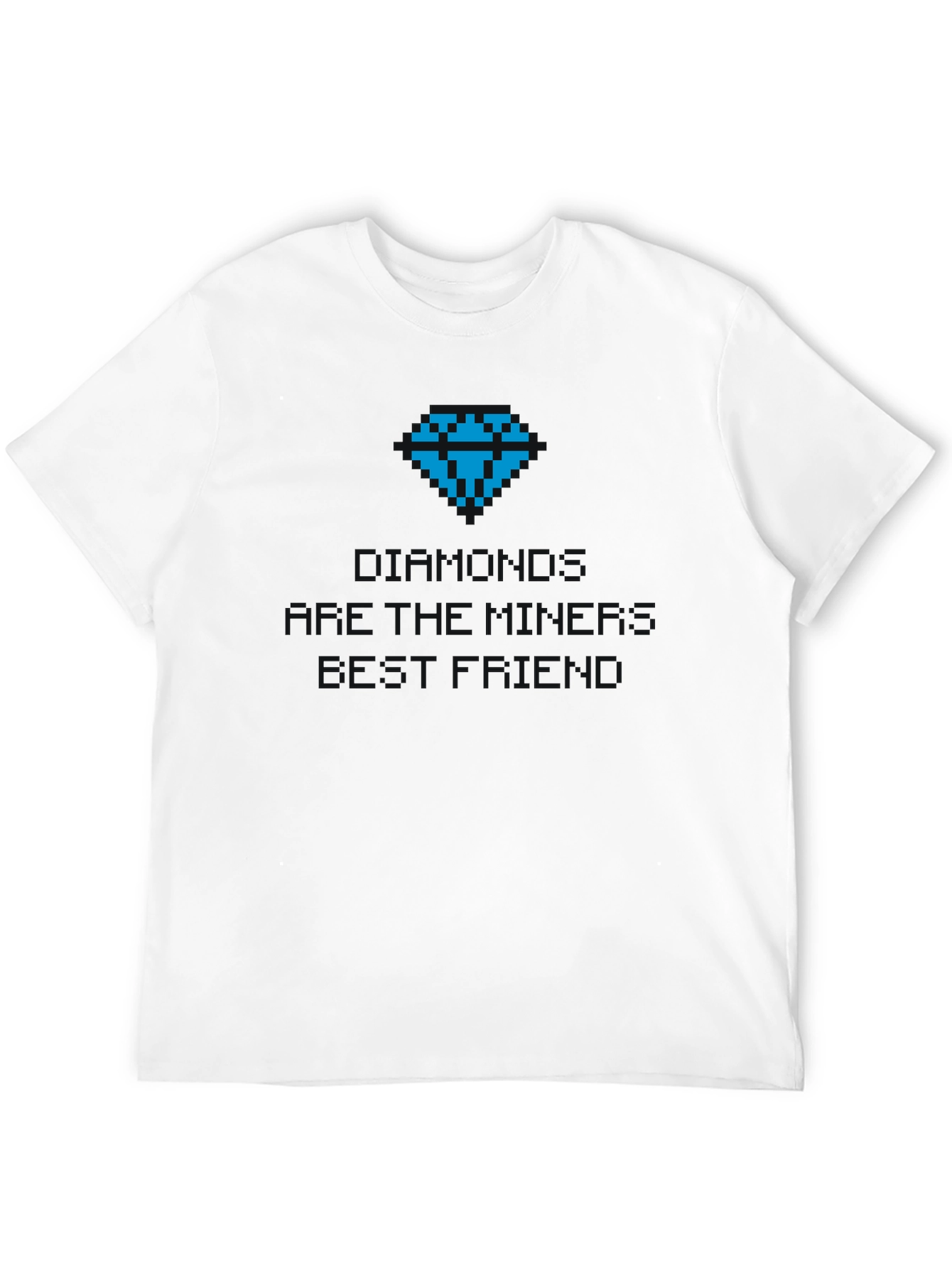 Diamonds Miners Friend Black Graphic Tee