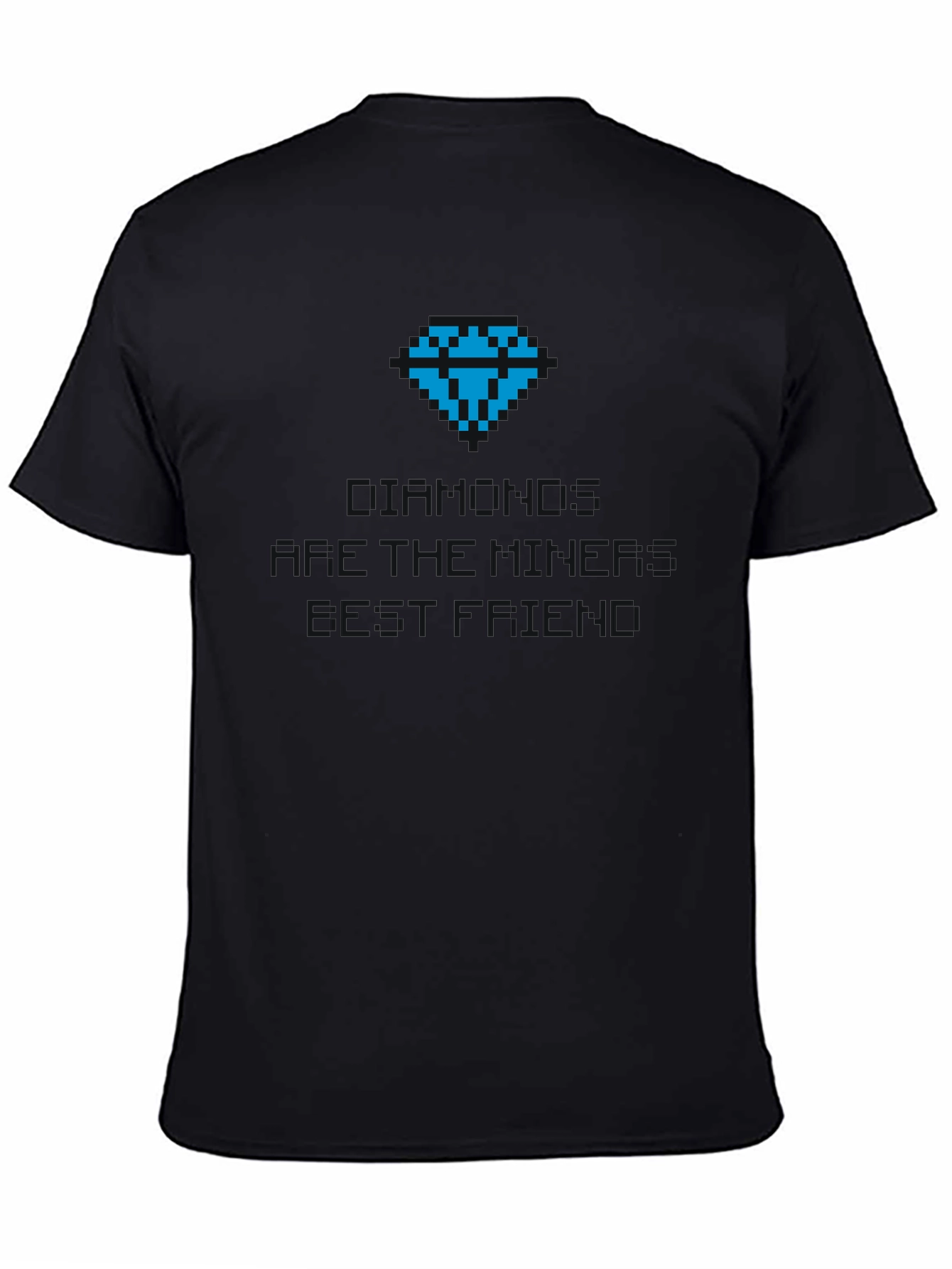 Diamonds Miners Friend Black Graphic Tee