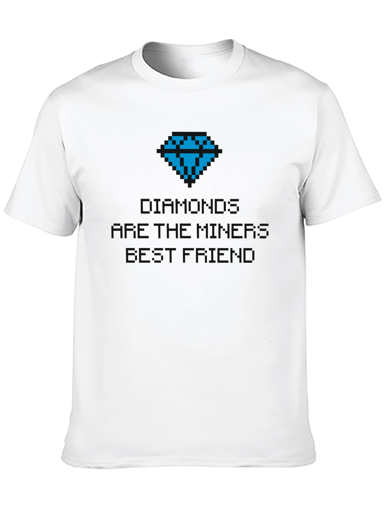Diamonds Miners Friend Black Graphic Tee