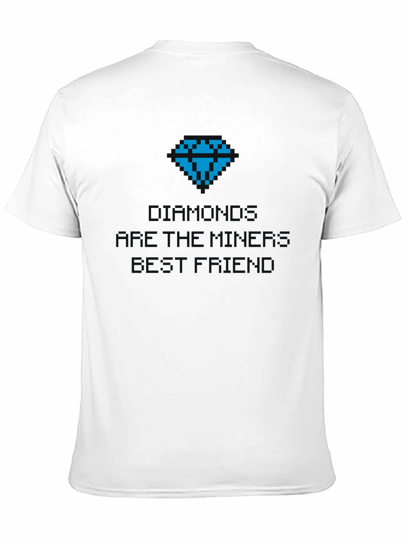 Diamonds Miners Friend Black Graphic Tee