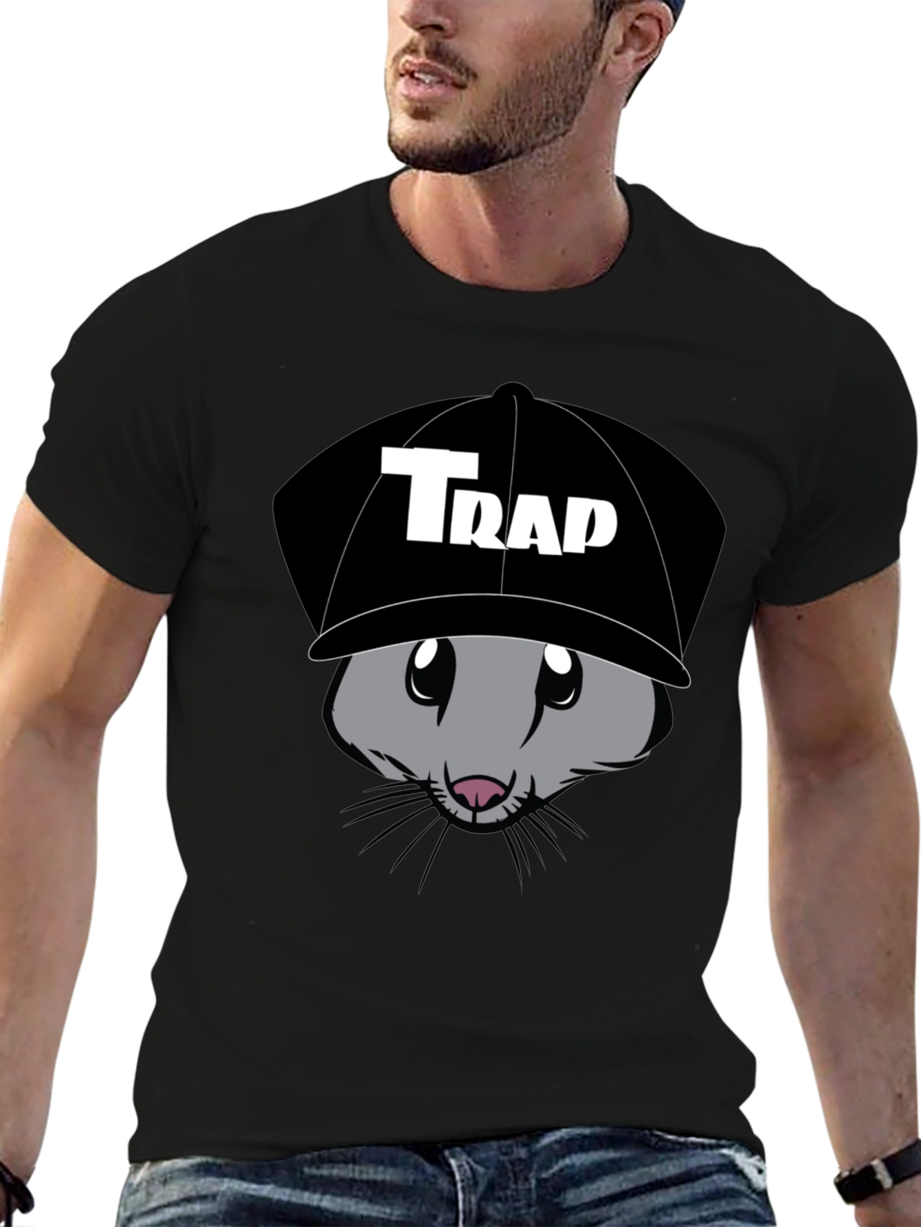 Trap Rat Graphic T-Shirt