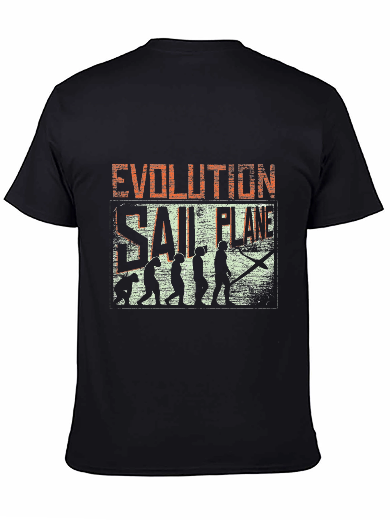 Evolution of Sail Plane T-Shirt