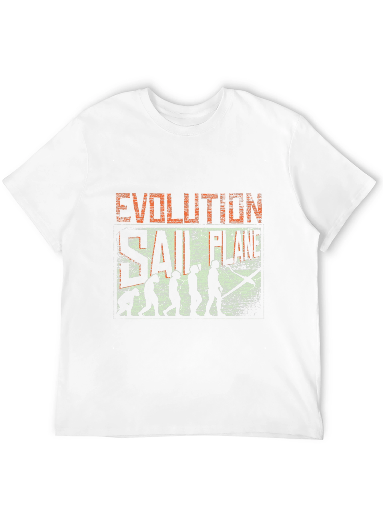 Evolution of Sail Plane T-Shirt