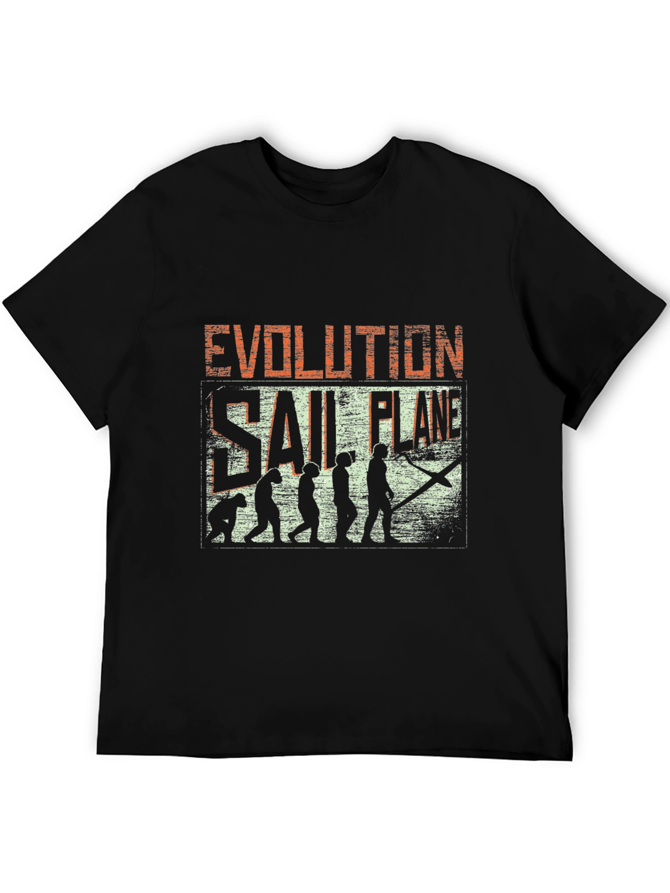 Evolution of Sail Plane T-Shirt