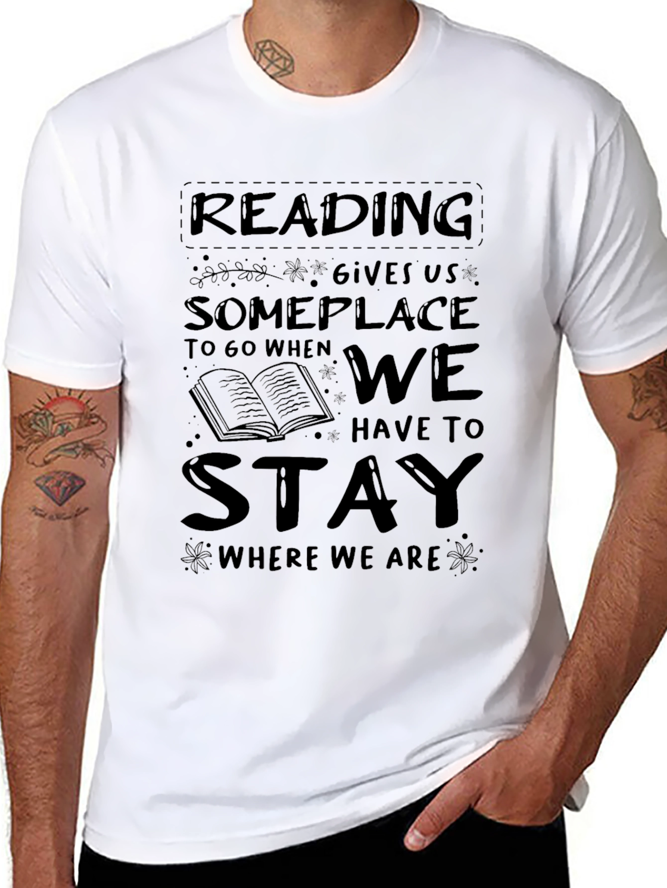 Reading Gives Us Someplace to Go T-Shirt