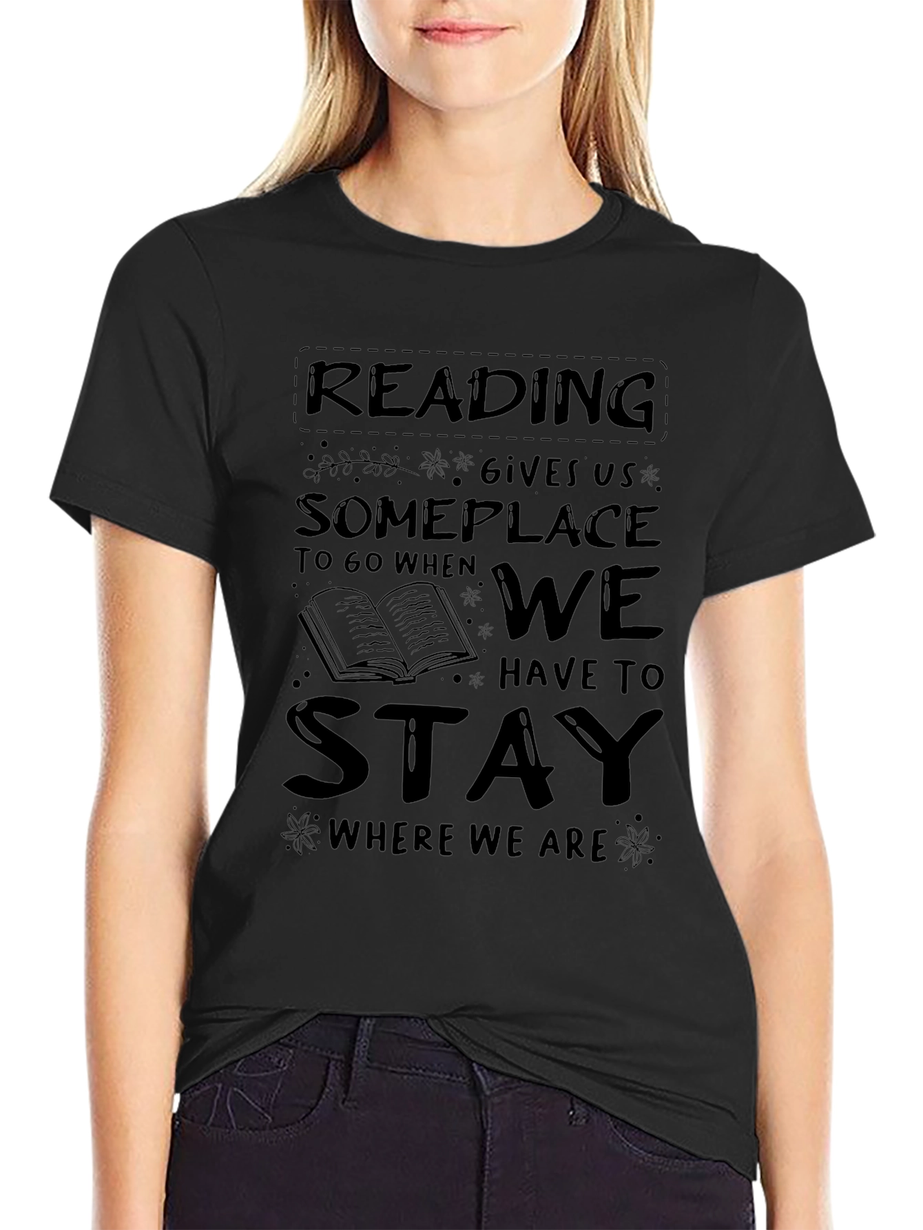 Reading Gives Us Someplace to Go T-Shirt