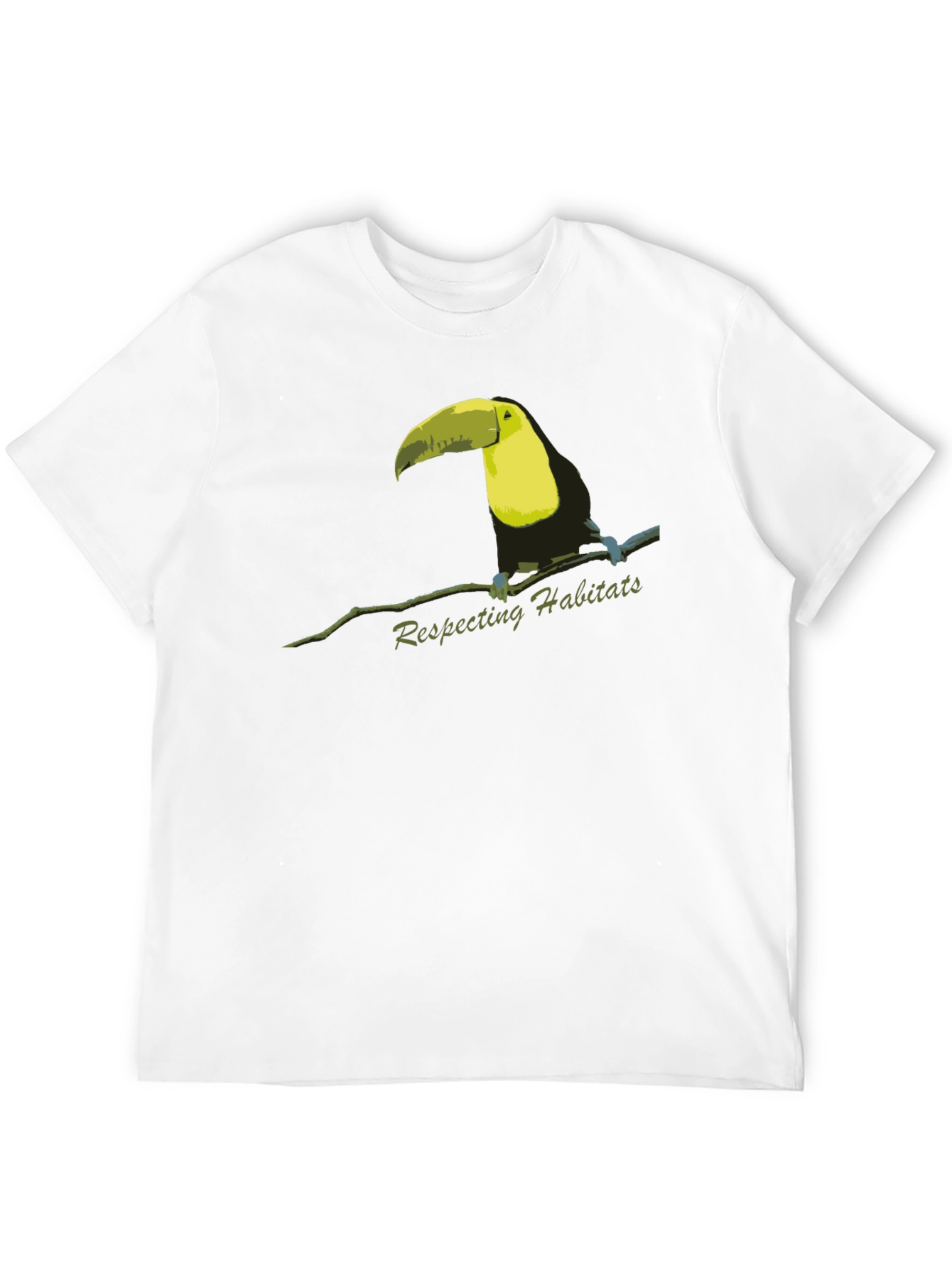 Respecting Habitats Toucan Bird T-Shirt