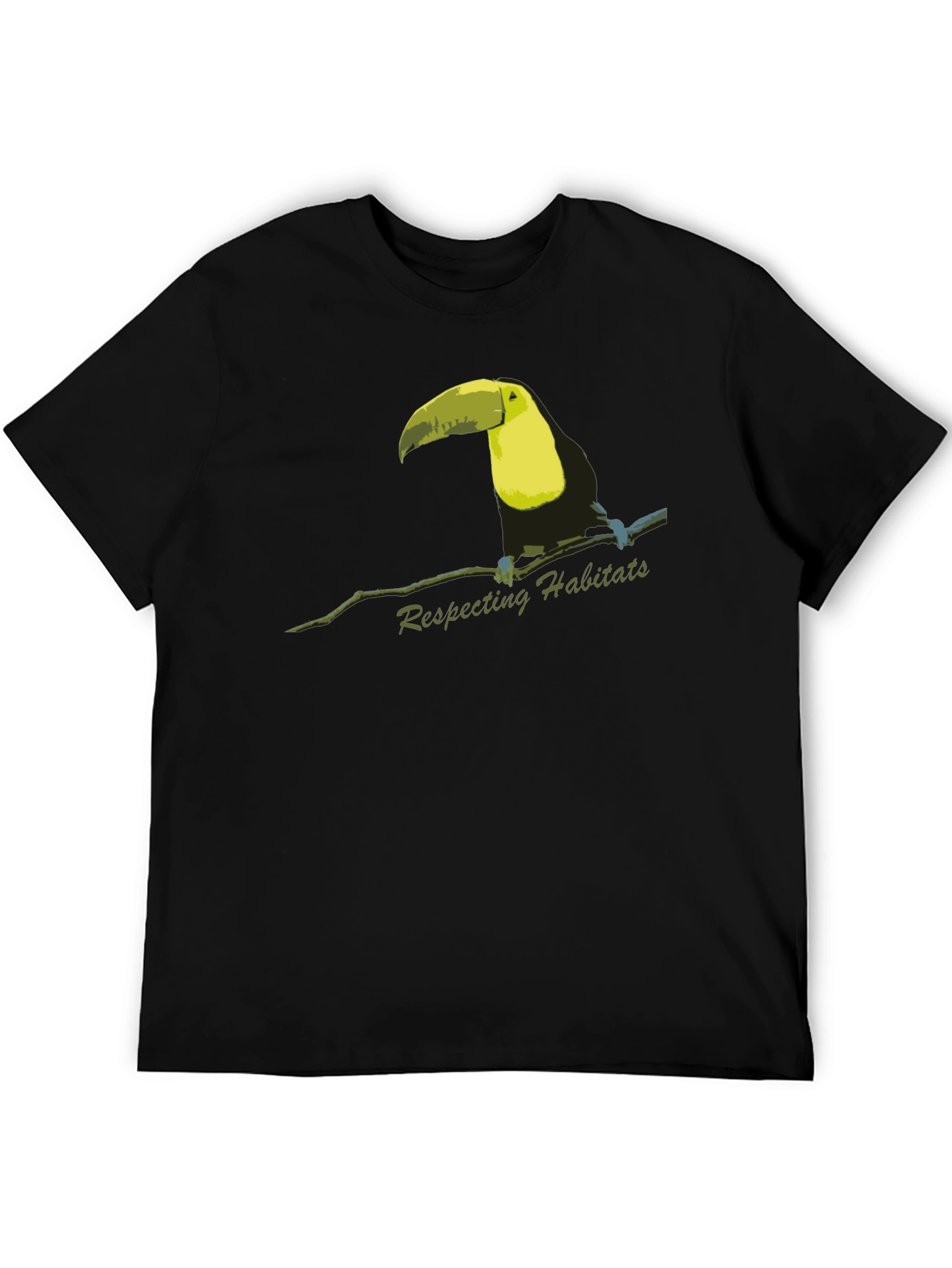 Respecting Habitats Toucan Bird T-Shirt