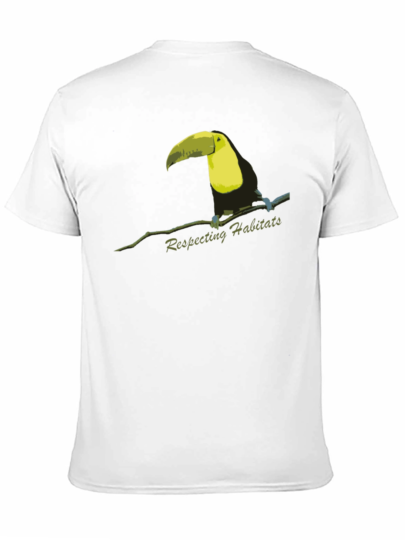 Respecting Habitats Toucan Bird T-Shirt