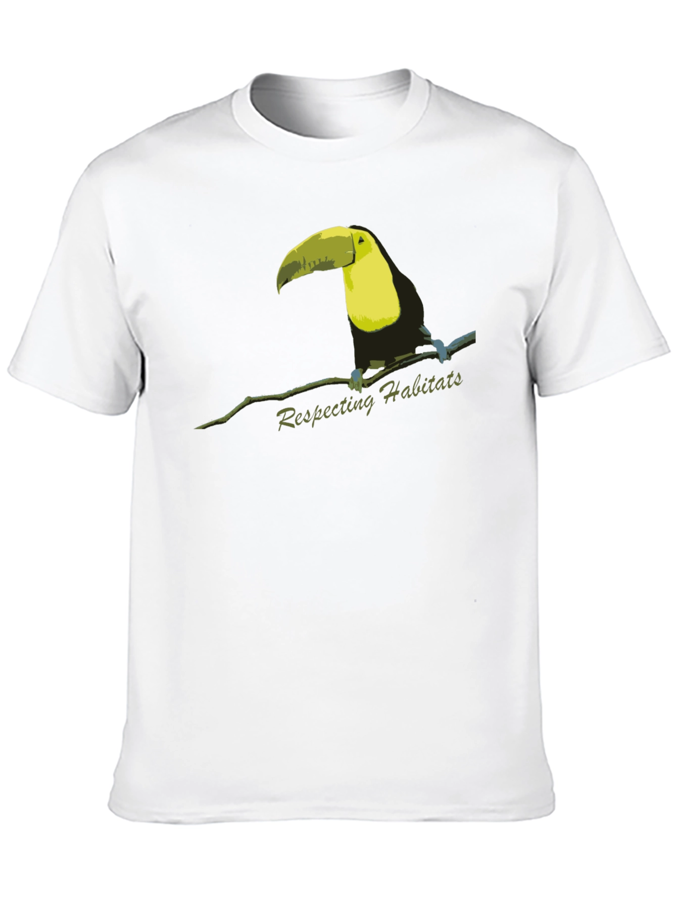 Respecting Habitats Toucan Bird T-Shirt